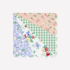 Meri Meri Patchwork Napkins Large 16pk.