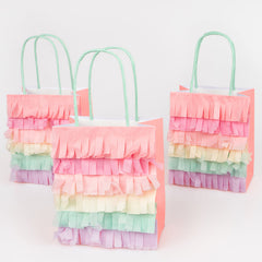 Meadow Unicorn Fringe Party Bags 8pk - Pretty Day