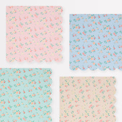 Vintage Ditsy Floral Napkins Large 16pk. - Pretty Day