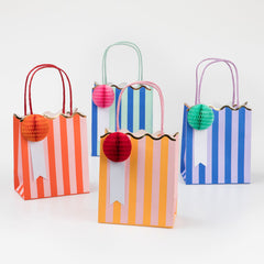 Stripe Party Bags 8pk. - Pretty Day