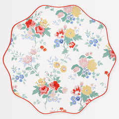 Vintage Floral Dinner Plates 8pk. - Pretty Day