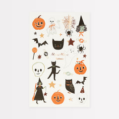 Meri Meri It' Halloween Temporary Tattoo Sheets  (2 Sheets) - Pretty Day