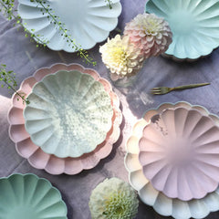 Meri Meri Compostable Party Plates Light Pink - Small 8pk. - Pretty Day