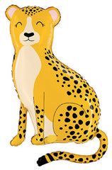 Jungle Cheetah Jumbo Foil Balloon 40" - Pretty Day