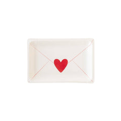 My Mind’s Eye - PLPL102 - Love Letter Shaped Paper Plate - Pretty Day