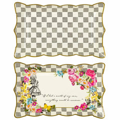 Alice in Wonderland Food Serving Platters - 4 Pack - Pretty Day