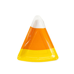 PREORDER SHIPPING 8/1-8/8 - PLTS370L-MME -  Candy Corn Shaped Paper Plate - Pretty Day