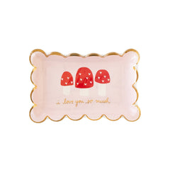 My Mind’s Eye - PLPL111 - Love you So Much Shaped Paper Plate - Pretty Day