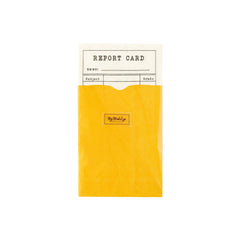 PREORDER - SHIPPING AFTER JULY 15 - BTS937 -  Back To School Report Card Dinner Napkin - Pretty Day