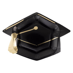 My Mind’s Eye - GRD1043 - Graduation Cap Shaped Paper Plate - Pretty Day