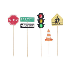 Transportation Cake Toppers, 5 ct - Pretty Day