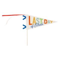 My Mind’s Eye - PLHB141 -  Last Day of School Primary Felt Pennant Banner - Pretty Day