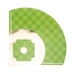 My Mind’s Eye - BAS1021 -  Baseball Diamond Paper Placemat - Pretty Day