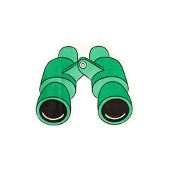 My Mind’s Eye - SAF939 -  Safari Binoculars Shaped Paper Dinner Napkin - Pretty Day