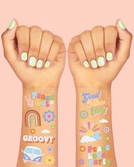 Groovy Temporary Tattoos - Pretty Day