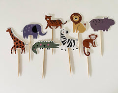 Safari Cupcake Toppers - Pretty Day