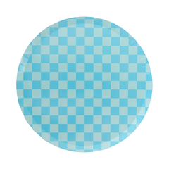 Check It! Out of the Blue Plates - 2 Size Options - 8 Pk. - Pretty Day
