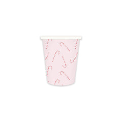 My Mind’s Eye - PRESALE SHIPPING MID OCTOBER - WHM1012 - Whimsy Santa Scattered Candy Cane Paper Party Cups - Pretty Day