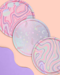 Petit Fetti - Out of This World Party Plates, Birthday Party, Alien - Pretty Day