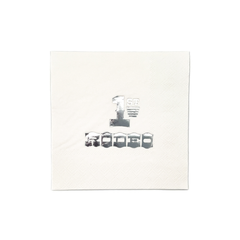 Party West - White 1st Rodeo Cocktail Napkins (Set of 20) - Pretty Day