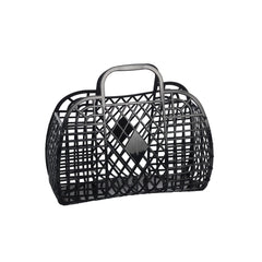 Sun Jellies Retro Basket Small- Black - Pretty Day