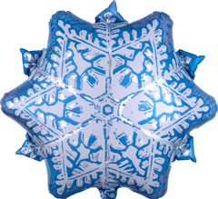 Winter Snowflake Standard Foil Balloon S4042 - Pretty Day
