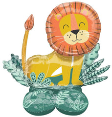 Giant Stand Up Lion Foil Balloon Airloonz S1126 - Pretty Day
