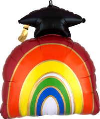 Grad  Rainbow Jumbo Balloon S3138 - Pretty Day