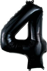 Black 4 Jumbo Foil Balloon S2165 - Pretty Day