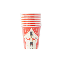 Carnival Party Cups -8pk. - Pretty Day