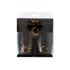 Foil Celestial Moon Food Cup and Baking Liner Set-36pk. - Pretty Day