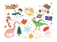 Christmas Temporary Tattoos Assorted Designs M0046 - Pretty Day