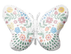 Lovely Butterfly Foil Balloon 34" S3131 - Pretty Day