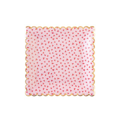 My Mind’s Eye - PLPL101 - Scattered Hearts Paper Plate - Pretty Day