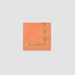 Tropical Coral Brushstroke Cocktail Napkins 25pk S4061 - Pretty Day