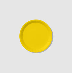 Sunshine Yellow Classic Small Plates (10 Count) S9355 - Pretty Day