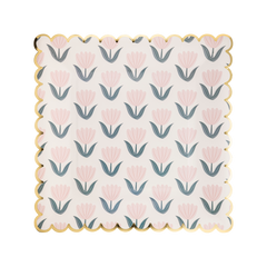 My Mind’s Eye - PLPL250 - Tulips Paper Plate - Pretty Day