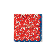 SSP934 - Americana Floral Cocktail Napkin - Pretty Day