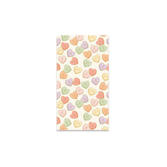 My Mind’s Eye - PLTS354U - Conversation Hearts Paper Guest Towel - Pretty Day