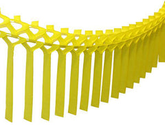 Yellow 12 Ft Tissue Macrame Garland - Pretty Day
