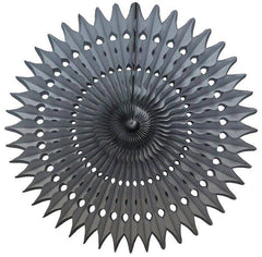 Grey Tissue Paper Fans - Pretty Day