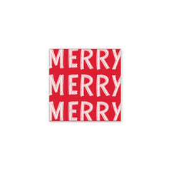 My Mind’s Eye - PRESALE SHIPPING MID OCTOBER - MER1039 - Merry Holiday Paper Cocktail Napkin - Pretty Day