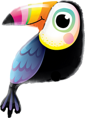 Colorful Toucan Jumbo Foil Balloon S5186 - Pretty Day