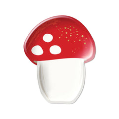 My Mind’s Eye - PRESALE SHIPPING MID OCTOBER - BTC1040 - Botanical Christmas Mushroom Shaped Paper Plate - Pretty Day
