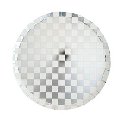 Jollity & Co. + Daydream Society - Check It! Dazzling Diamond Plates - 2 Size Options - 8 Pk.: Dinner - Pretty Day