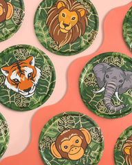 Party Animal Plates - 24 paper plates - Pretty Day