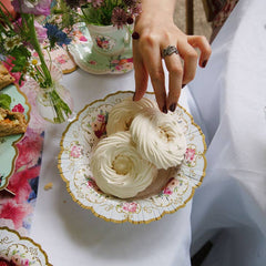 Truly Scrumptious Floral Paper Bowls - 12 Pack S9329 S9330 - Pretty Day