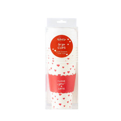 My Mind’s Eye - PLTG183 -  Love You A Latte To-Go Cup Set - Pretty Day