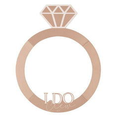 Rose Gold Bachelorette Party Photo Booth Frame S9189 - Pretty Day