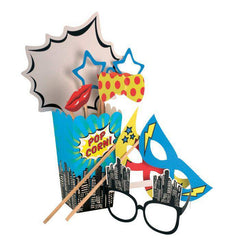 Super Hero Party Photo Props  S0034 - Pretty Day